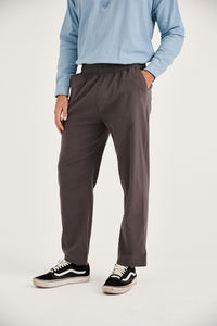 Pantalones de lino de algodón informales de calidad superior para hombre, los mejores pantalones de cintura alta transpirables de verano, precio bajo - Product Image 5