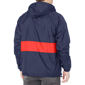 La última chaqueta cortavientos de Color sólido, transpirable, ligera, antiarrugas, calidad superior, chaqueta cortavientos con logotipo personalizado para hombre - Product Image 5