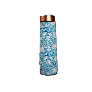 Trending 100% Pure <b>Copper</b> <b>Water</b> <b>Bottle</b> Ayurvedic 1000ml <b>Bottle</b> in Pure <b>Copper</b> <b>Water</b> <b>Bottles</b> Customized Sizes Shape Colour - Product Image 5