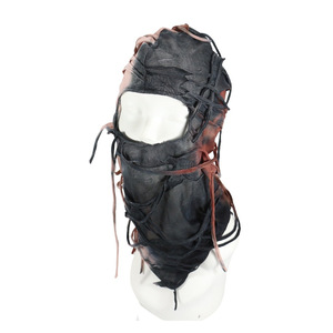 Masque de protection intégral pour le visage, style hip-hop tie-dye, coupe-vent, pour moto, avec un trou, balaclava usée pour hommes, livraison DDP - Product Image 1