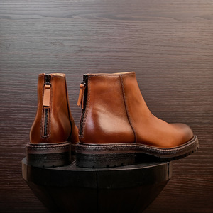 Chaussures de ville en cuir de porc de haute qualité avec revêtement imperméable et semelle intérieure souple pour hommes - Product Image 5