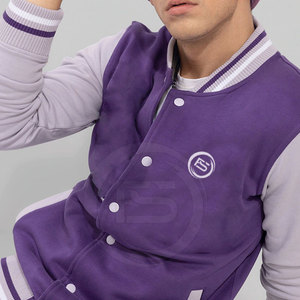 Veste d'hiver pour homme à manches longues, design tendance, haute qualité, style baseball, col montant, 100% coton, personnalisable - Product Image 5