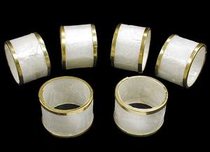 Designer Napkin Ring <b>Table</b> Design Napkin Holder Multiple Finishing and Theme for Party <b>Occasions</b> - Product Image 5