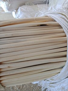 Poste de ratán blanqueado de Vietnam, uso de caña de material de ratán, MUEBLES DE RATÁN con gran diámetro - Product Image 6