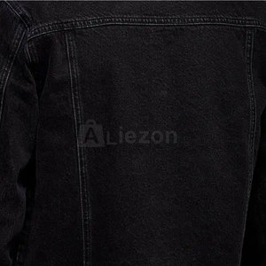 Venta al por mayor logotipo personalizado de algodón hecho chaqueta de mezclilla transpirable uso al aire libre de los hombres chaqueta de mezclilla - Product Image 6