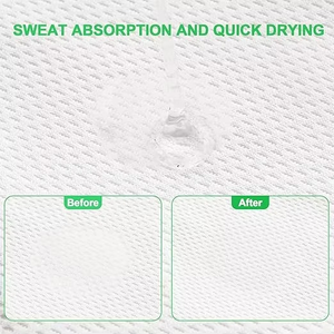 Máscaras de Pasamontañas Blancas al por Mayor, Equipo de Protección, Tela de Malla Transpirable, Secado Rápido, Cubre Rostro Ligero, Máscara de Verano - Product Image 4