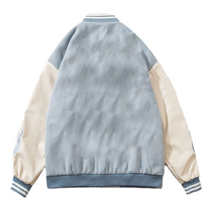 Chaqueta Universitaria Personalizada de Talla Grande para Hombre, Estilo Letterman, Deportiva, con Materiales de Alta Calidad, Chaqueta Universitaria para Hombre - Product Image 2