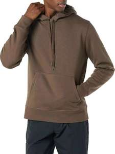 Pull à capuche réfléchissant doublé polaire pour hommes européens américains 345g Matériau respirant Sports de loisirs solides - Product Image 4