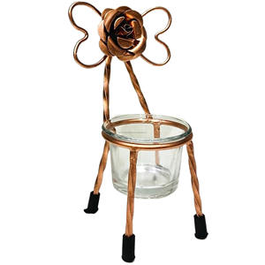 Bougeoirs en fer avec métal votif doré fait à la main, parfait pour la décoration de la maison et du jardin, prix personnalisé - Product Image 4