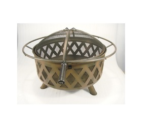 Unique Square Fire Pit <b>Table</b> for Garden Use - Product Image 2