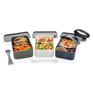 Sustainable GRS RPP <b>Lunch</b> <b>Box</b> with Spork Eco-Friendly Gadgets - Product Image 4
