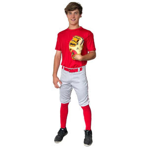Pantalons de baseball pour jeunes en gros personnalisés, taille plus, vêtements de sport respirants, pantalon de baseball en polyester - Product Image 1