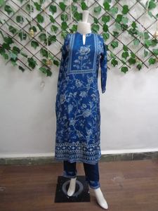 Conjunto de Kurta de Moda para Mujer, Estampado Digital Étnico, para Oficina y Uso Casual, Kurta de la India - Product Image 5