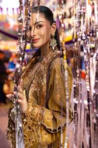 Casual Party Wear Kameez with Dupatta <b>Trousers</b> Top Demanded Clothing 3 Piece BY AA IMPEX - Product Image 3