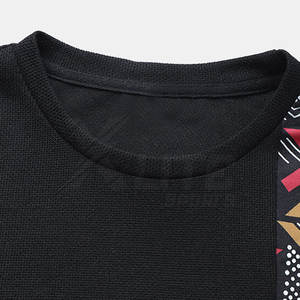 T-shirt pour homme à manches courtes, col rond, uni, écologique, à séchage rapide, nouveau design 2026, matière légère, coupe moderne, adapté au style décontracté - Product Image 3