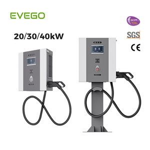 Nouvelles stations de charge rapide DC intelligentes CCS2 30KW en promotion, chargeur mural EV IP54 IK10 avec lecteur RFID - Product Image 2