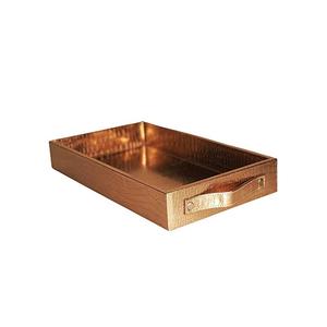 Top tendance Design fini antique Plateau de service en aluminium et métal Fabricant Plateau de service en métal fini cuivre - Product Image 4