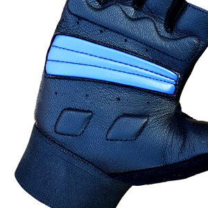 Direct Factory Leather Half <b>Finger</b> Training Gloves No-Slip Grip Palm Breathable for Gym Cycling Weightlifting Strength Training - Product Image 2