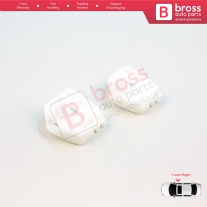Clips de réparation de lève-vitre BWR717+BWR718 A+B avant droit pour Kangoo MK2 FW KW 2007-2021 Citan W415 807207012R - Product Image 6
