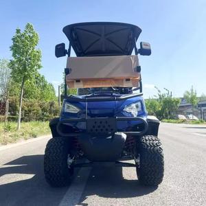 Nuevo 4 + 2 Seat Electric Touring Car Club Car Electric Golf Cart Classic Hunting Cart para la venta - Product Image 4