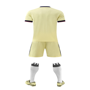 2022เสื้อฟุตบอลสะดวกสบายที่กำหนดเองการออกแบบโลโก้ระเหิดผู้ชายเครื่องแบบฟุตบอลชุดผ้าฝ้าย100% โพลีเอสเตอร์กีฬาสวมใส่ - Product Image 4