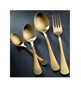 Juego de cubiertos de acero inoxidable de estilo personalizado de diseño elegante, cubiertos de Metal, herramientas para ensaladas para vacaciones familiares y comidas - Product Image 2