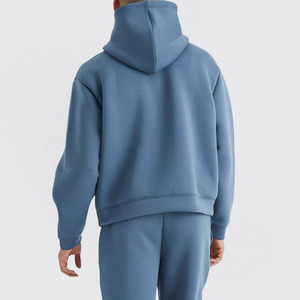 ชุดวอร์มเทคฟลีซผู้ชายทรงหลวม ระบายอากาศได้ดี คุณภาพสูง ออกแบบโลโก้เองได้ ขายส่ง - Product Image 5