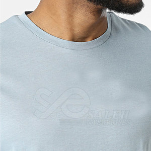 Vêtements grande taille pour hommes T Shirt pour hommes t-shirts unis vierges à manches courtes et personnalisés de dernière conception pour hommes - Product Image 2
