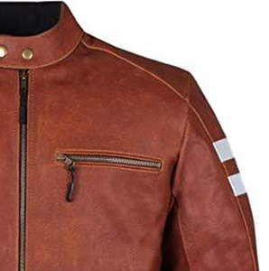 Chaqueta de Cuero de Oveja Genuino Personalizada para Hombre, Nuevo Estilo, a la Moda, Impermeable, Ecológica, Estilo Urbano, Directo de Fábrica - Product Image 3