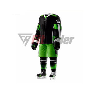 Qualité professionnelle Fabricant de mode Nouveau meilleur style Uniforme de hockey sur glace Séchage rapide Respirant Meilleur design Uniforme de hockey sur glace - Product Image 3