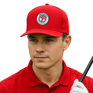 Casquette personnalisée à 5 panneaux Casquette de baseball polyester PVC en silicone avec logo Casquette de golf imperméable sport à trous découpés au laser pour hommes et femmes - Product Image 6