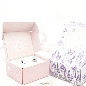 Boîtes d'expédition biodégradables personnalisées pour l'emballage artisanal de bibelots petite boîte postale d'expédition en carton ondulé vente en gros - Product Image 2