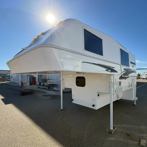 Nuevo Modelo 2026 8-11EX LE DB Camper de lujo de fibra de vidrio para caja de camioneta pickup, tipo slide-in de lados rígidos, con sistema solar - Product Image 1