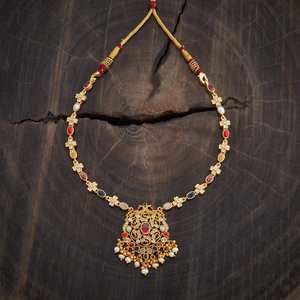 สร้อยคอของสะสมทางวัฒนธรรมวัดเงิน 179639 - Product Image 2