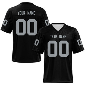 Camiseta de fútbol americano de diseño personalizado tela de malla transpirable humedad OEM directo de fábrica calidad asegurada Flexible envío rápido - Product Image 3