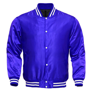 Chaquetas Varsity de Satén para Hombre al por Mayor 2025, Chaqueta de Béisbol Universitaria y de Colegio con Logotipo Personalizado para Hombre - Product Image 4