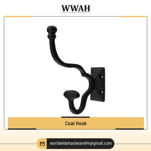 Bulk Distributor Selling Low Price New Design Coat Hook <b>Towel</b> Hook Hanger <b>Wall</b> <b>Mounted</b> Coat Hook From India - Product Image 2
