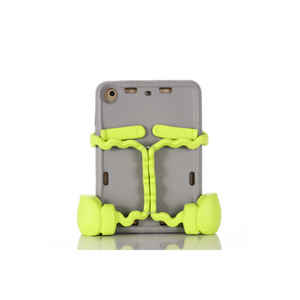 Netzy 10.5 Inch iPad Mini 5 Compatible SAFA Eva Boxer Shockproof Silicone Tablet Case Grey with PC & EVA Foam for Sleep Usage - Product Image 1