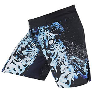 Pantalones Cortos de Grappling BJJ MMA Unisex de Alta Calidad con Logotipo Personalizado, Patrones Personalizables, Spandex/Poliéster 220g de Secado Rápido - Product Image 2