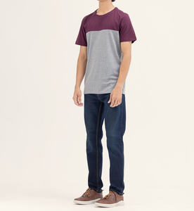 Venta al por mayor distribuidor bajo precio de alta calidad 100% algodón O cuello Jersey logotipo personalizado y diseño hombres camiseta - Product Image 6