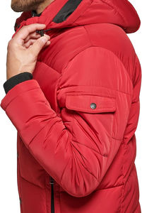 Chaqueta acolchada de poliéster 100% de longitud Regular, chaqueta de plumón impermeable de alta calidad transpirable sostenible informal inteligente para hombres - Product Image 6