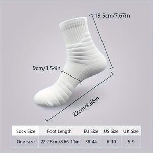 Calcetines Deportivos al Por Mayor con Agarre, Logotipo Personalizado, Antideslizantes, Absorbentes de Humedad, para Deportes Casuales de Invierno - Product Image 3