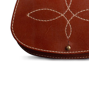Sac à main en cuir de qualité supérieure pour femmes, fermeture à boucle, design structuré, service OEM/ODM, imperméable, léger, multifonctionnel, formel - Product Image 5