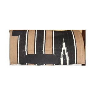 Tapis de selle de cheval de dressage de style Navajo Western équestre fait à la main avec coussin inférieur en polaire et caractéristiques de sentier coupé - Product Image 3