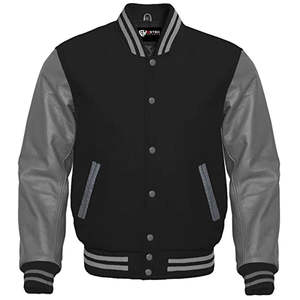Blouson en cuir véritable pour homme, style motard urbain, col montant, en toile, prix de gros pour motards - Product Image 5