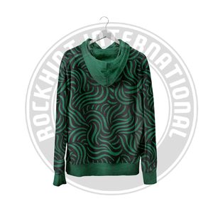 Sudadera con Capucha de Manga Larga para Mujer, Ropa de Invierno, Logotipo Personalizado en la Parte Delantera, Sudadera Holgada de Algodón - Product Image 2