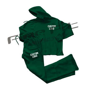 Survêtement en coton pour hommes avec sweat-shirt de jogging évasé à capuche Streetwear chaud personnalisé pakistanais d'hiver pour la tenue de jogging deux pièces - Product Image 5