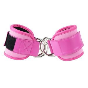 Sangles de cheville réglables personnalisées pour machines à câbles de gym, sangle de cheville de fitness, support de musculation, anneau en D, entraînement pour femmes - Product Image 4