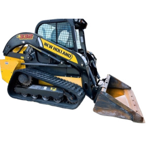 Skid Steer 2022 New Holland C332 Track Skid Steer Loader listo para trabajos de construcción de movimiento de tierras - Product Image 1