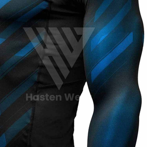 Camisetas de Compresión con Cuello Redondo para Clientes Exigentes, Gran Venta 2025, Elásticas en 4 Direcciones, Secado Rápido, Mangas Largas, Logotipo Personalizado, Protección Solar - Product Image 6